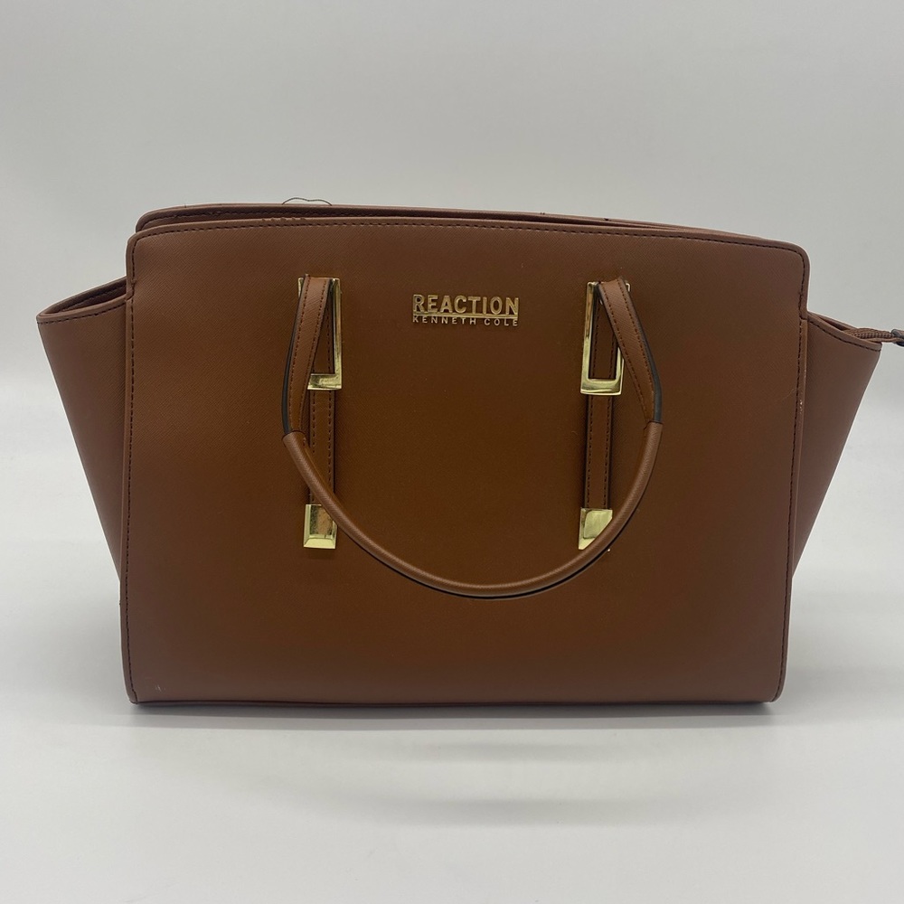 Reaction Kenneth Cole Brown/Gold Purse
